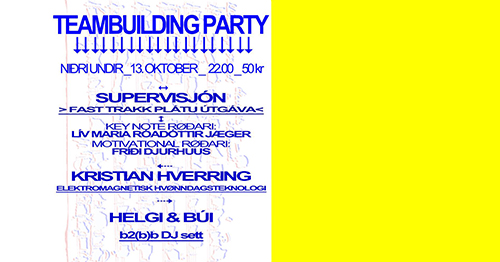 Supervisjón Release Concert & Teambuilding Party